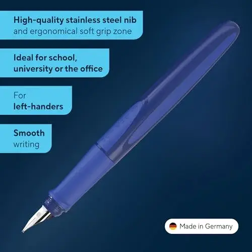 Schneider Ray Left-Handed Fountain Pen M+ Line Size, 14cm (5.5in) | German Precision Writing - view 2