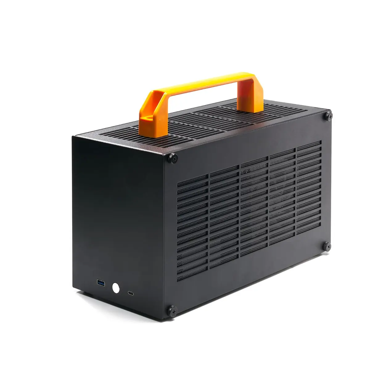 SGPC K49BL 8.3L Mini ITX Case, Portable SFF Chassis, Black Standard Edition | Compact Gaming & Workstation Build - main product image