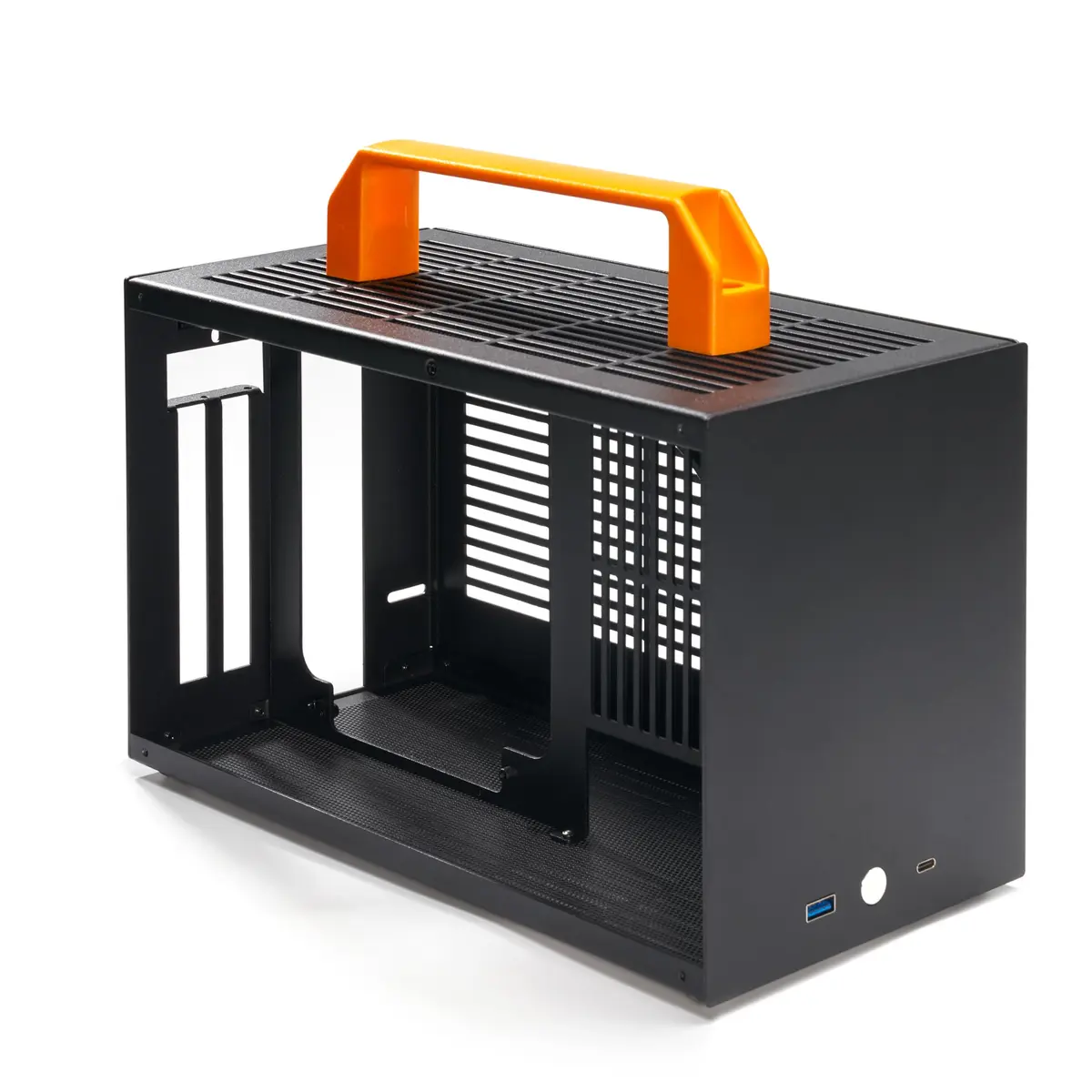 SGPC K49BL 8.3L Mini ITX Case, Portable SFF Chassis, Black Standard Edition | Compact Gaming & Workstation Build - view 2