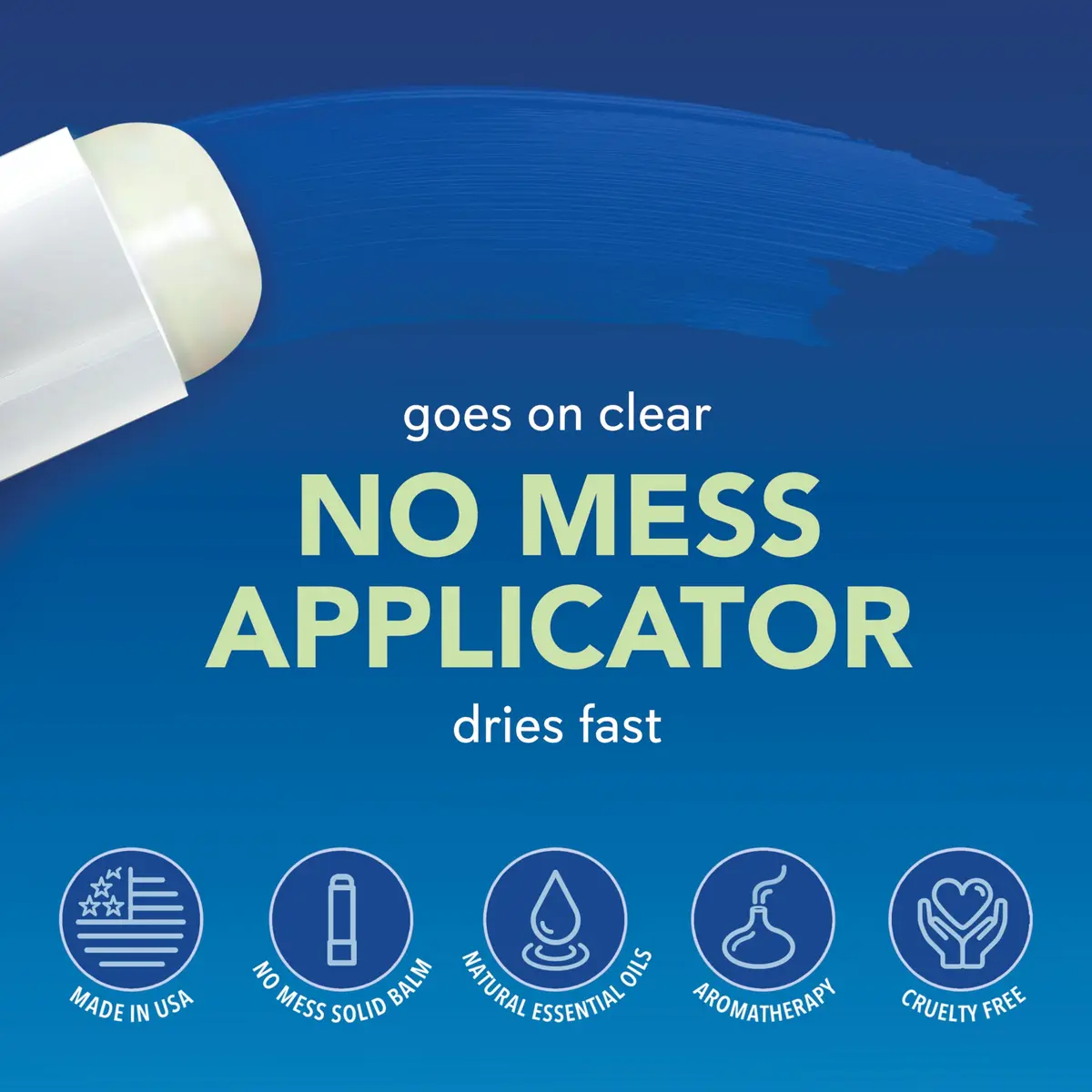 SinuCleanse Vapor Stick 0.11 Oz Solid Balm | Portable Nasal Relief, Non-Medicated, Made in USA - view 5