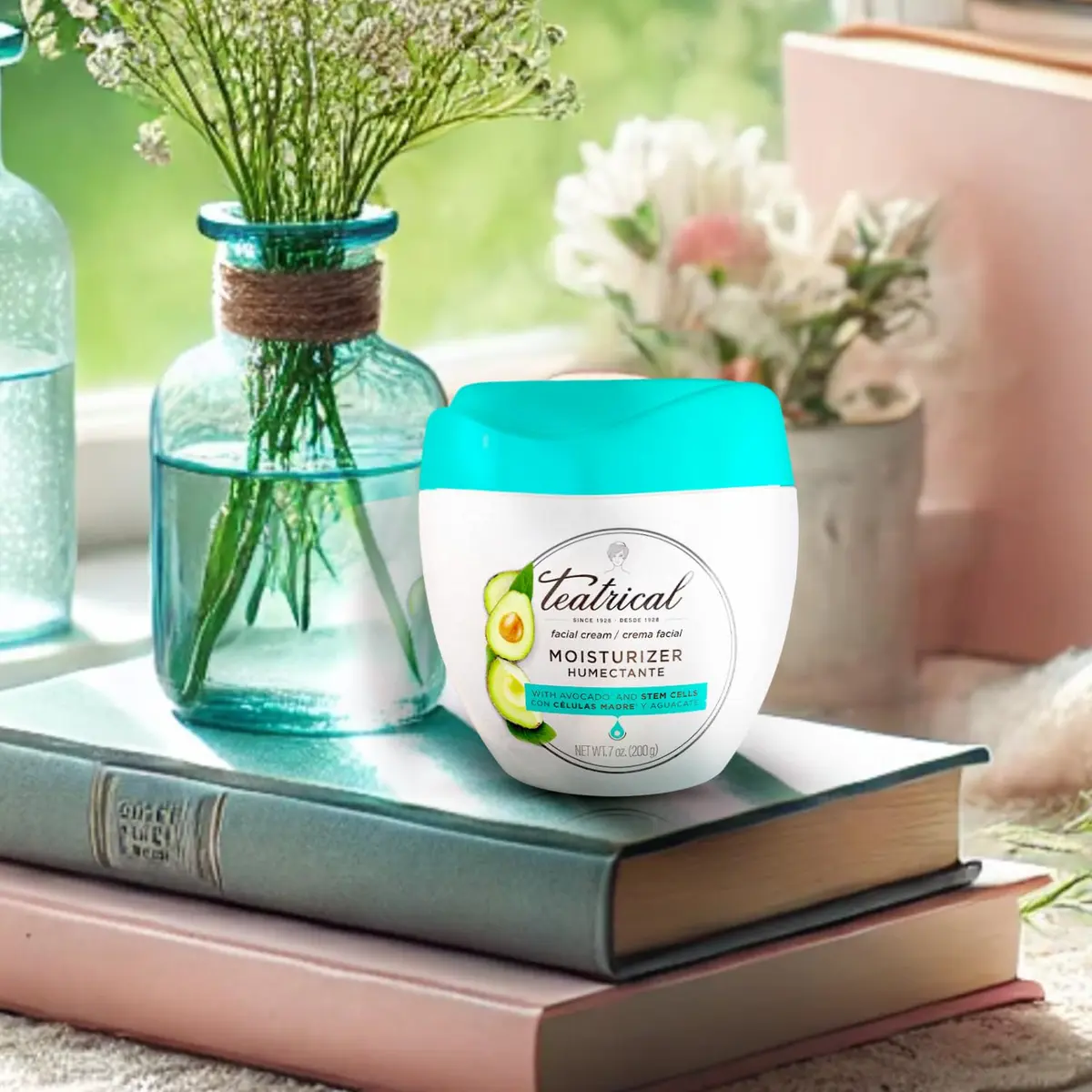 TEATRICAL Face Moisturizer with Avocado & Stem Cells | Hydrating Day & Night Cream for All Skin Types - view 6