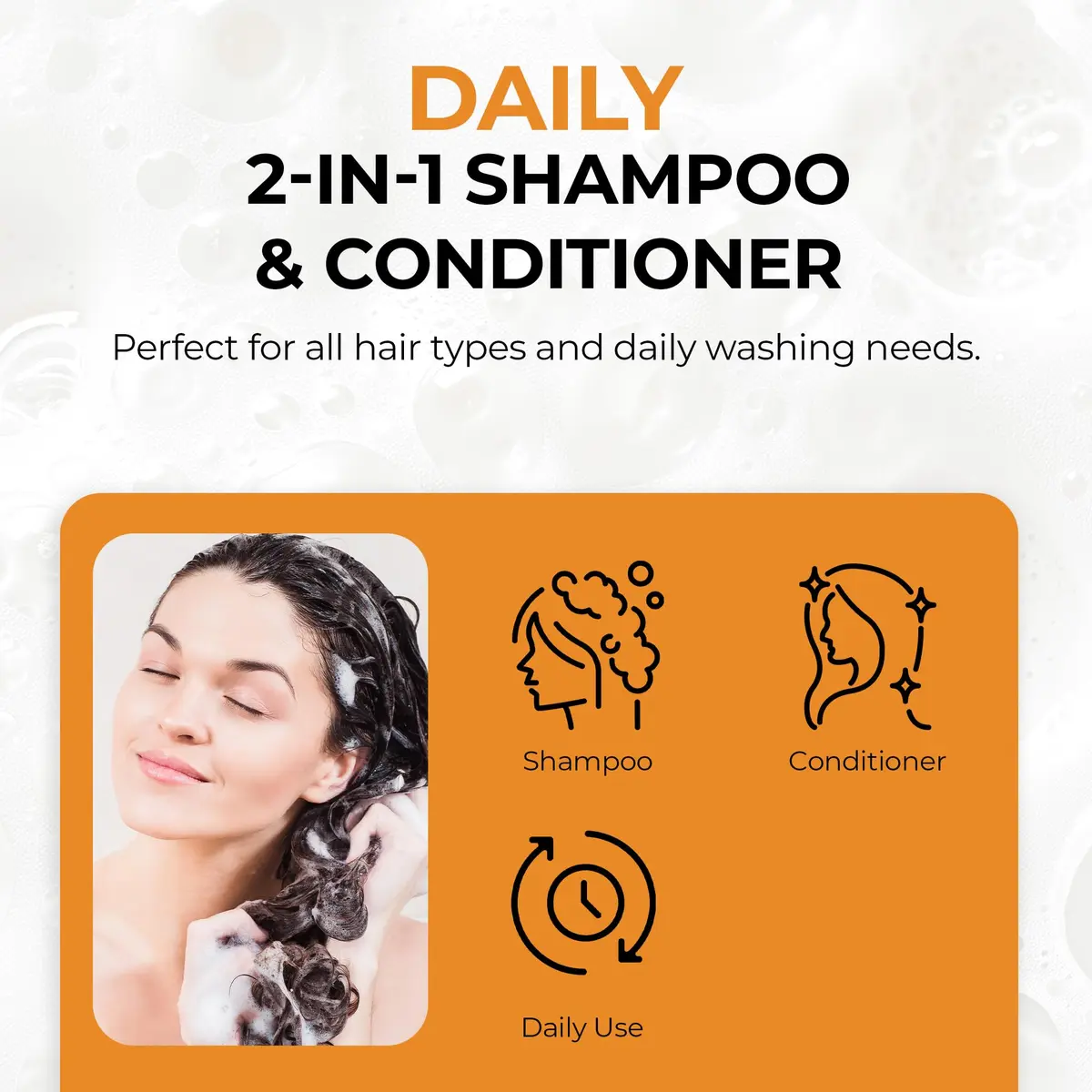 RA COSMETICS Batana Oil 2-in-1 Strengthening Shampoo & Conditioner – Promotes Hair Growth, Hydrates & Repairs Dry, Damaged Hair, 8oz - view 5
