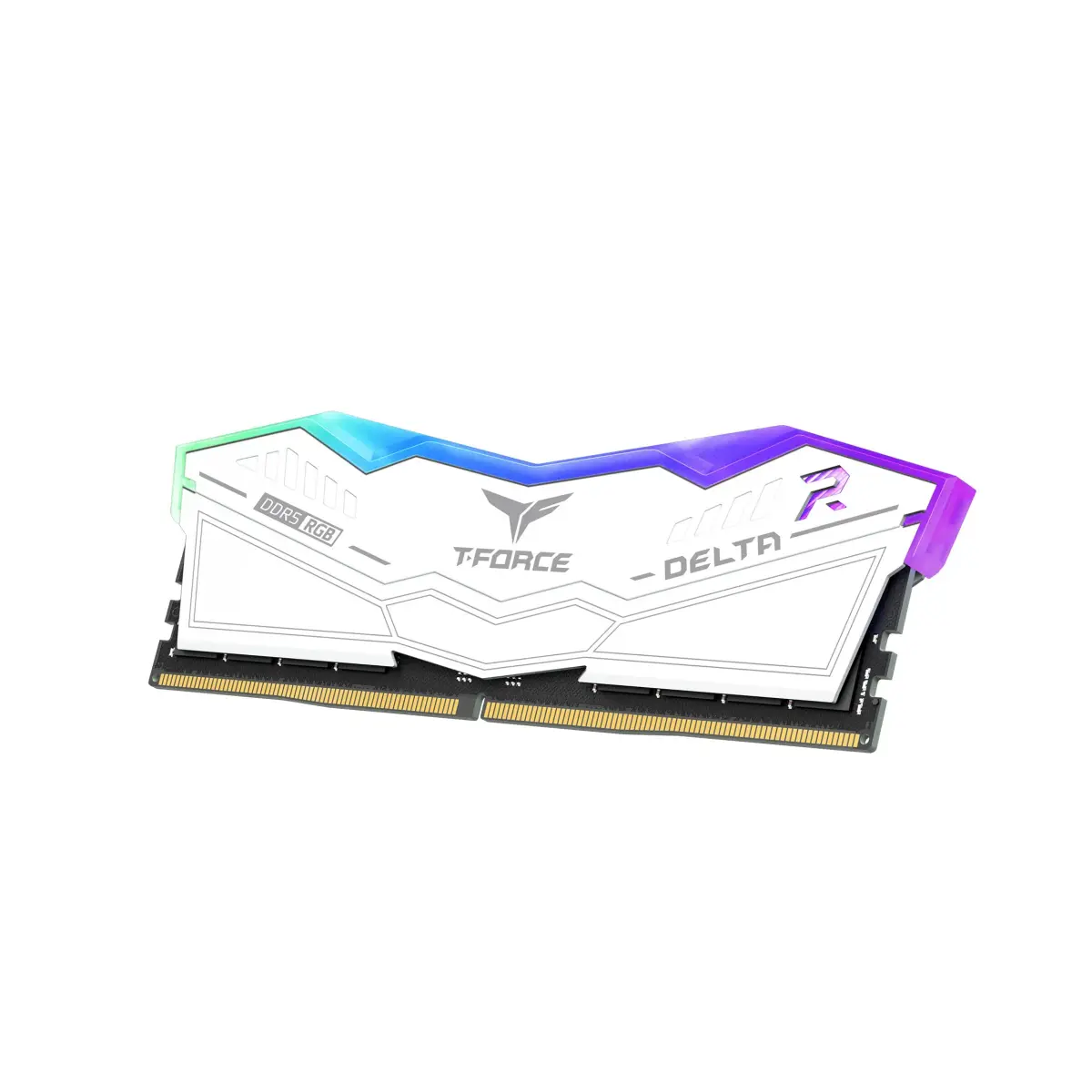 TEAMGROUP T-Force Delta RGB DDR5 RAM 32GB (2x16GB) 6400MHz White | High-Speed Desktop Memory Module - view 9