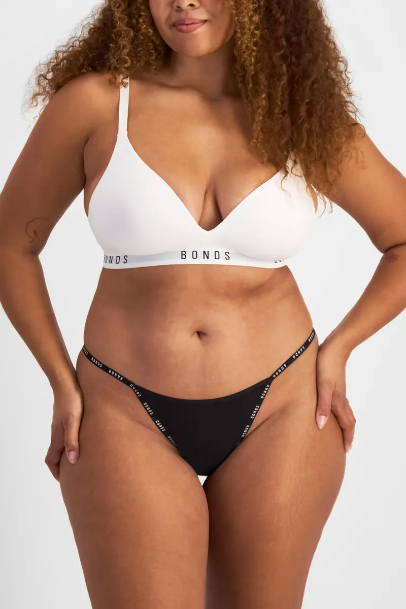 Bonds Women’s Thong Underwear 3-Pack | Breathable Cotton Blend, Soft Stretch, Everyday Comfort - view 3