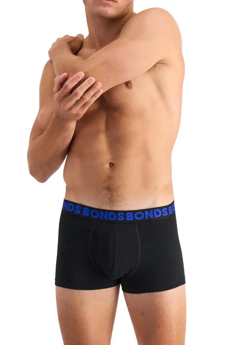 Bonds Men’s Classic Boxer Briefs 3-Pack | Soft Cotton-Blend, Everyday Comfort, Supportive Fit - view 2