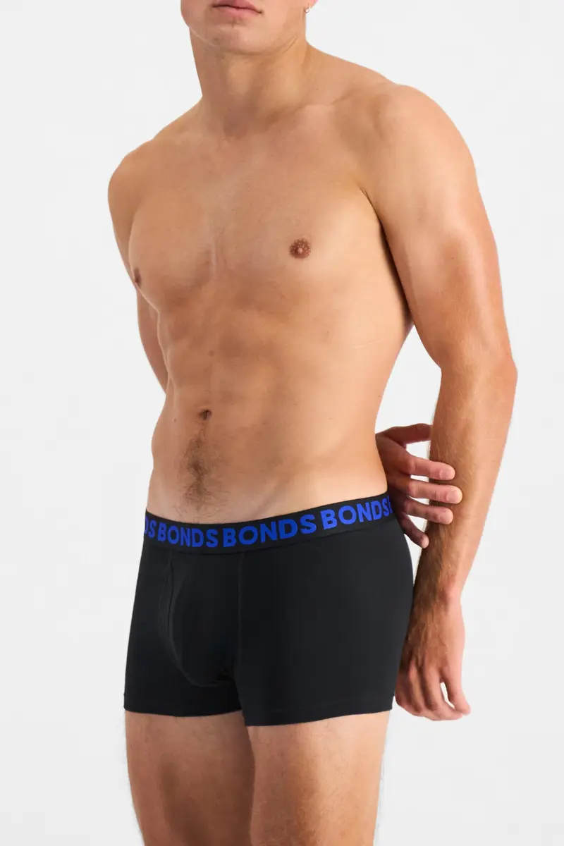 Bonds Men’s Classic Boxer Briefs 3-Pack | Soft Cotton-Blend, Everyday Comfort, Supportive Fit - view 3