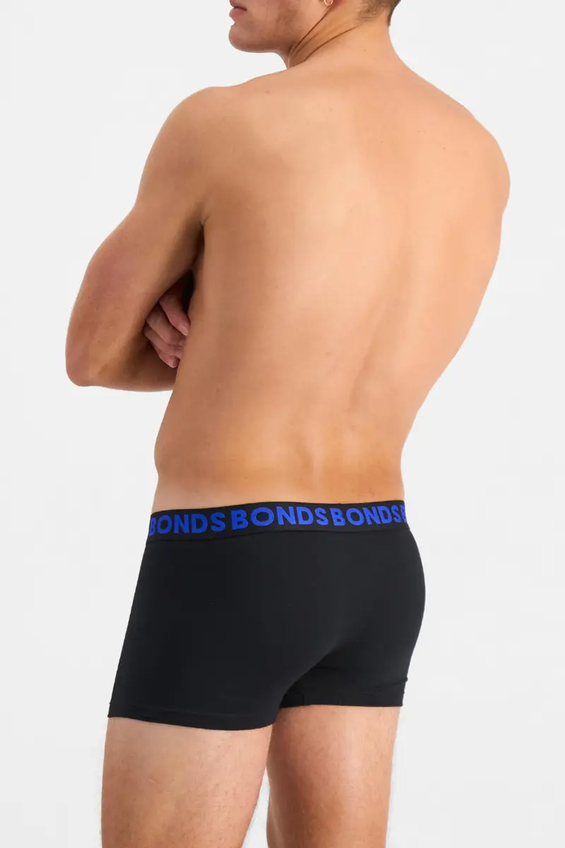 Bonds Men’s Classic Boxer Briefs 3-Pack | Soft Cotton-Blend, Everyday Comfort, Supportive Fit - view 4
