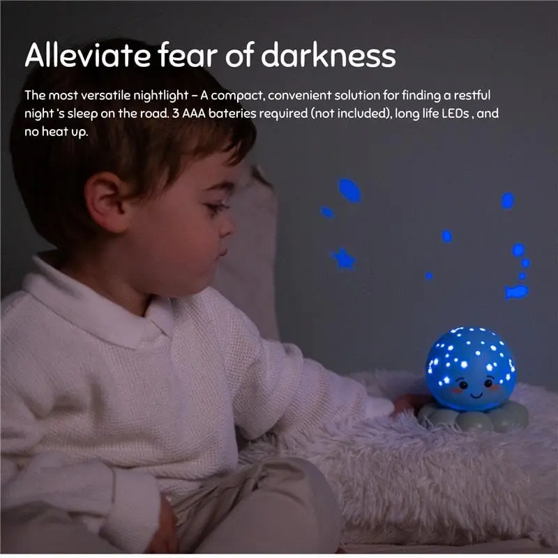 Cloud b Twinkles to Go Octo Pastel Green | Portable Night Sky Projector for Bedroom & Travel - view 10