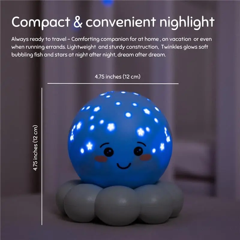 Cloud b Twinkles to Go Octo Pastel Green | Portable Night Sky Projector for Bedroom & Travel - view 6