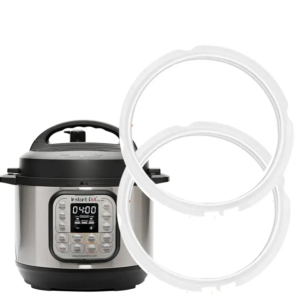 ZoneFly 3 Qt Inner Pot Replacement for Instant Pot | 2.84 L (3 Qt) Stainless Steel Cooking Pot with 2 Sealing Rings - view 5