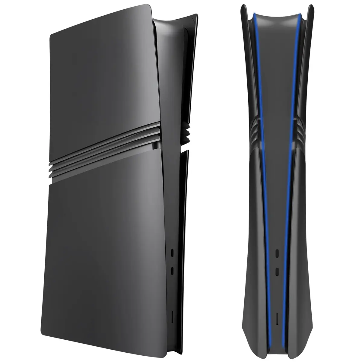 MIKNEKE Cover Plates for PS5 Pro Digital Edition Matte Faceplates | Durable ABS Shells for Console Customization - main product image