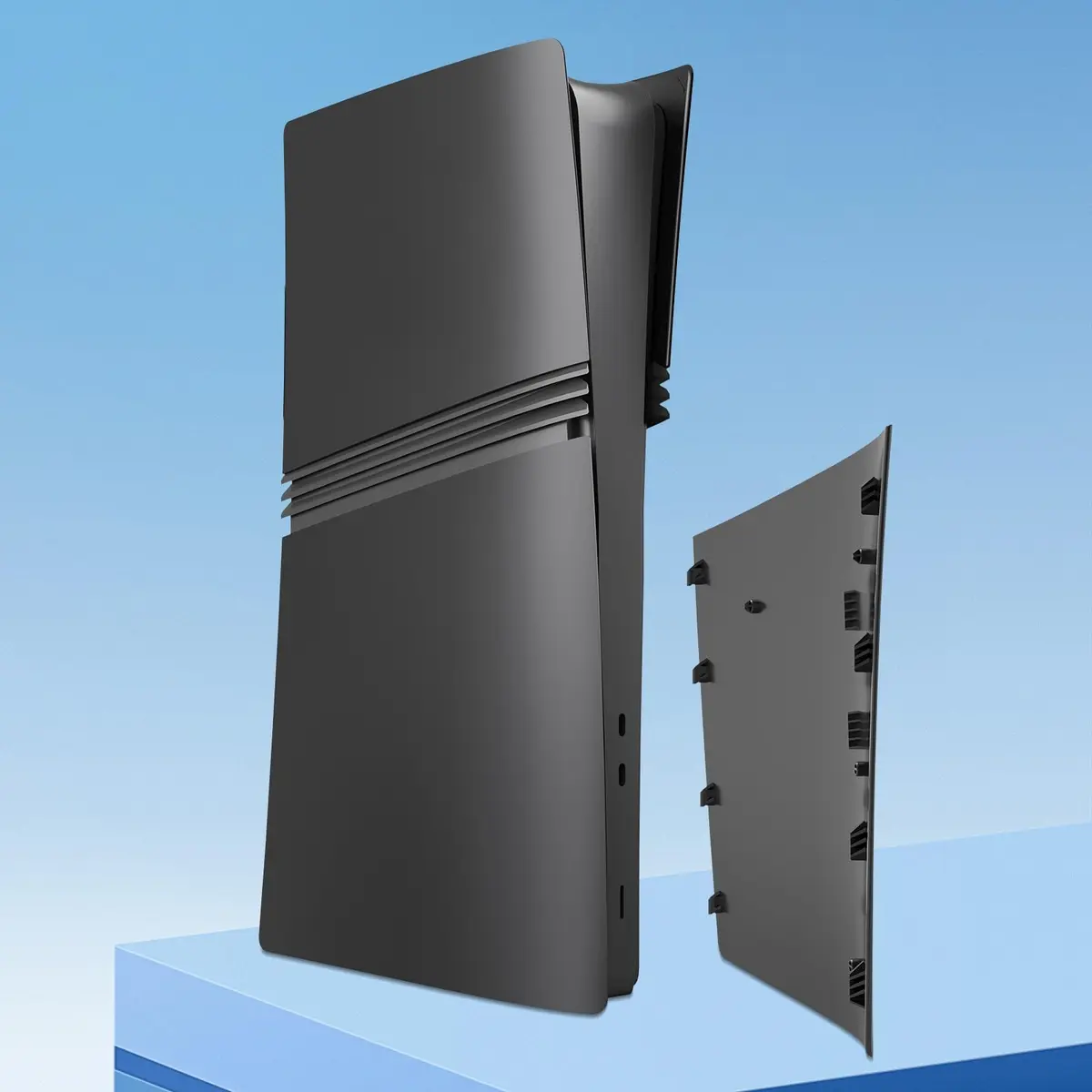 MIKNEKE Cover Plates for PS5 Pro Digital Edition Matte Faceplates | Durable ABS Shells for Console Customization - view 4