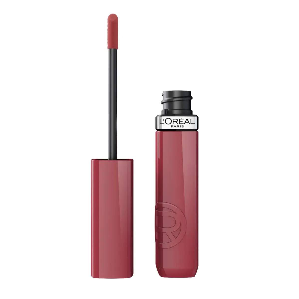 L'Oreal Paris Infallible Lacque Resistance Liquid Lipstick 16HR Long Lasting Lip Makeup Paris Sunset | Zero Transfer & Lacquer Shine - main product image