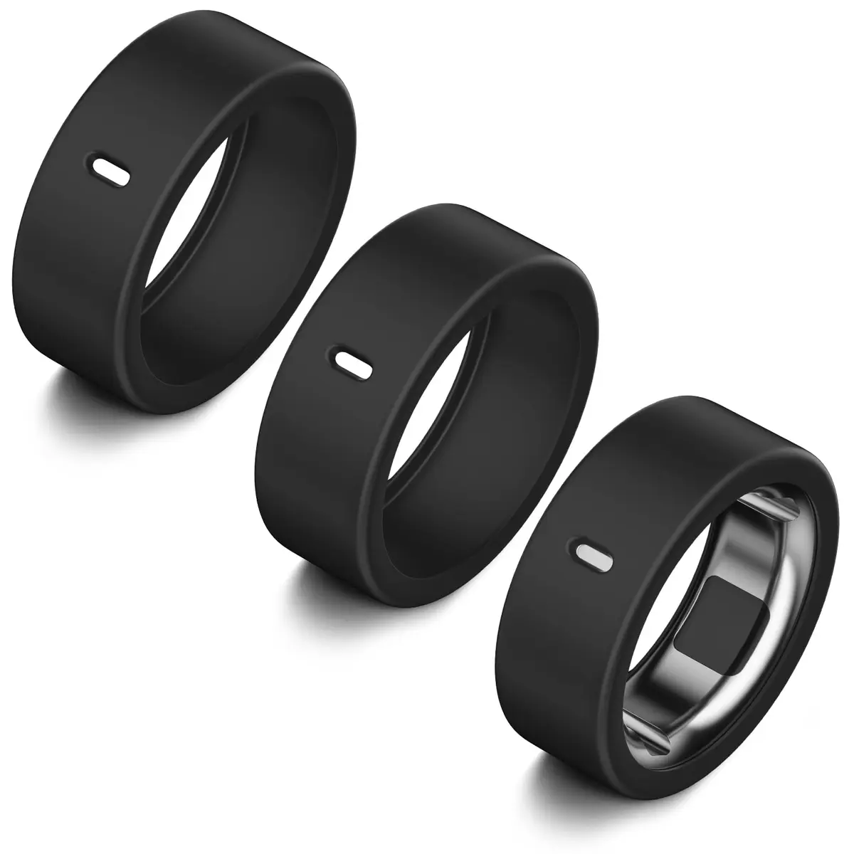 ZOOROO Oura Ring Gen 4/Gen 3 Cover (Size 14) | TPU Protector with Charging Hole - main product image