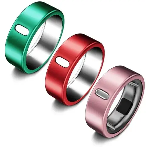 ZOOROO Oura Ring Cover 3-Pack | Compatible with Gen 3/4 Horizon/Heritage, Size 11 - main product image