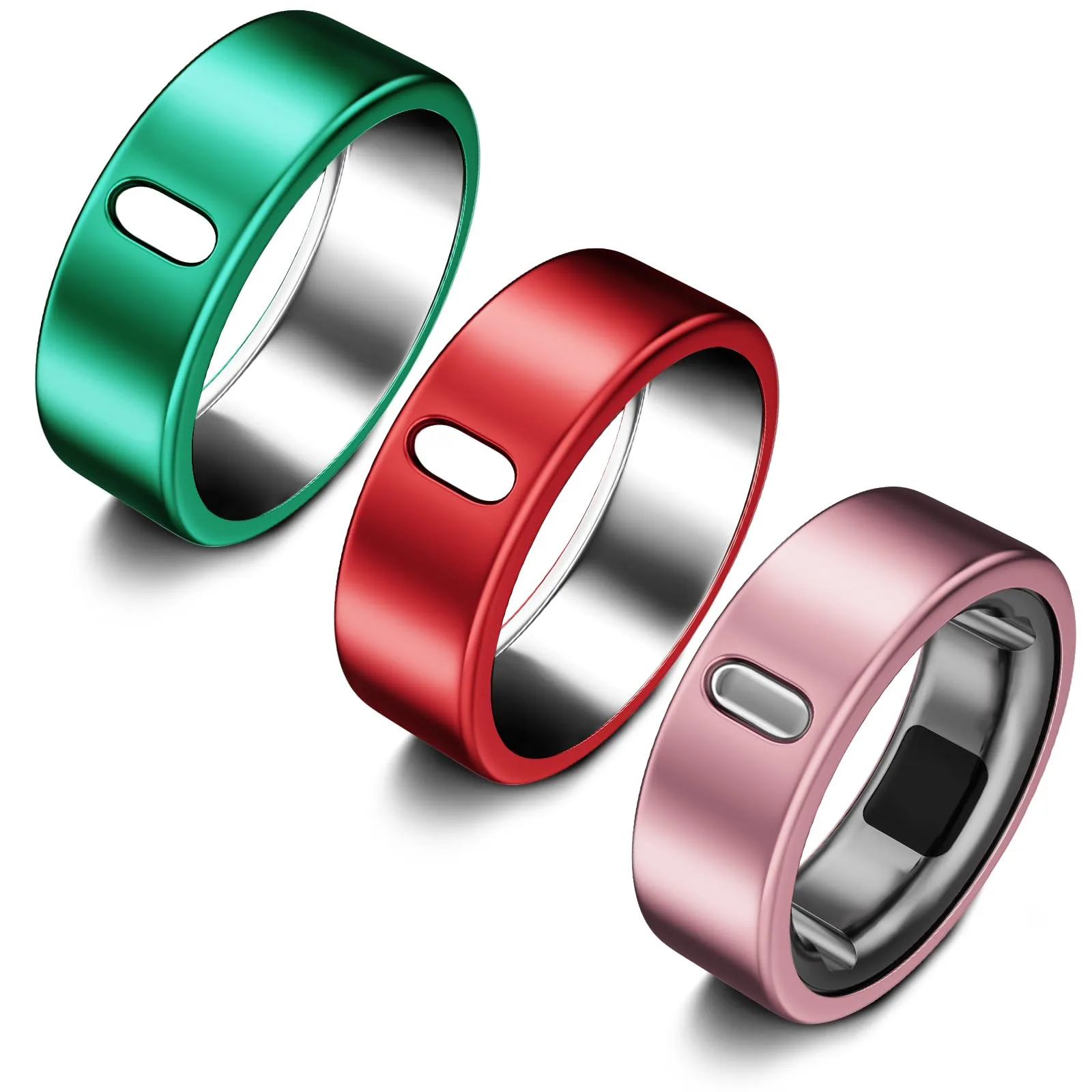 ZOOROO Oura Ring Cover 3-Pack | Compatible with Gen 3/4 Horizon/Heritage, Size 11 - main product image
