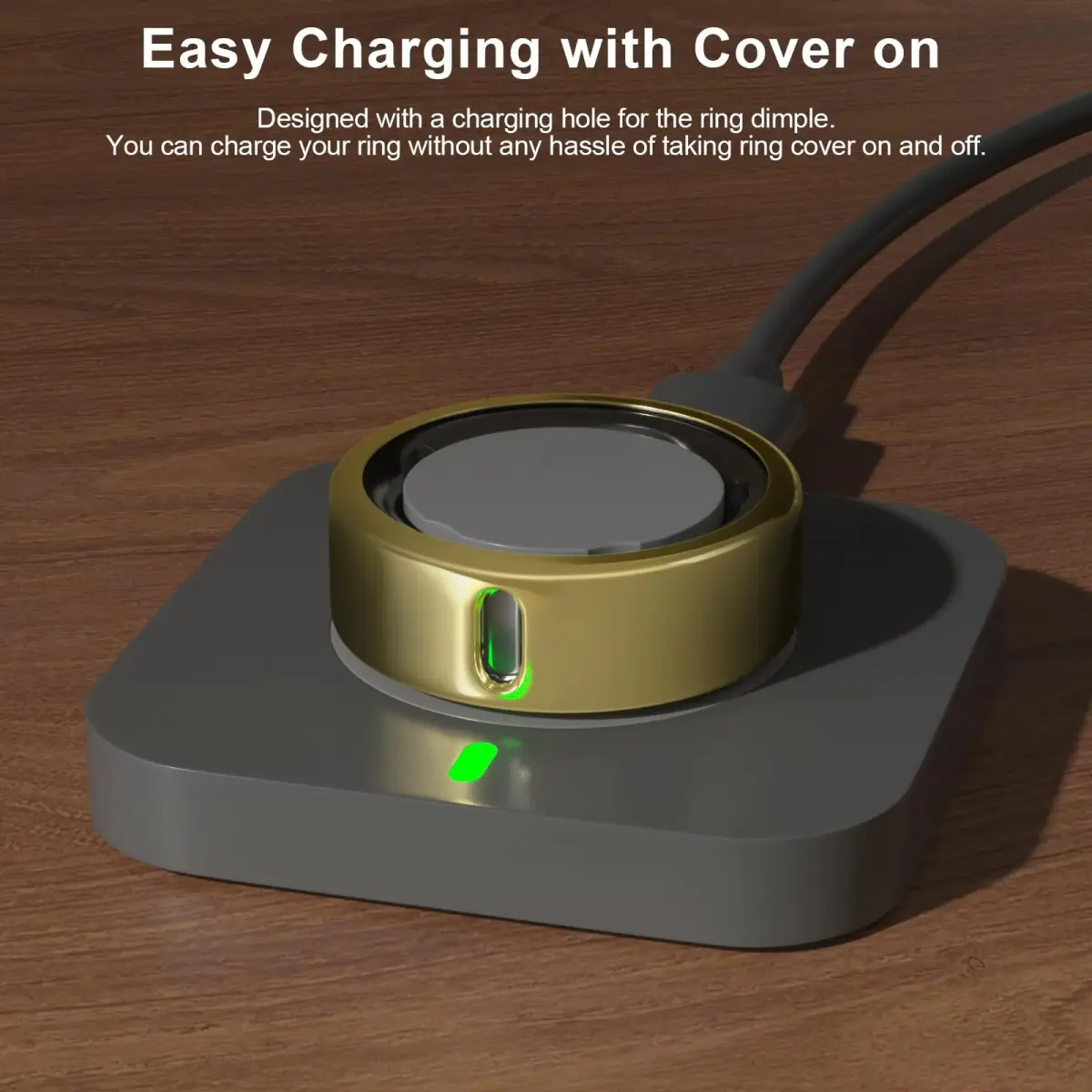 ZOOROO Oura Ring Cover (Gen 3/4 Compatible) - 3 Pack Silver+Gold+RoseGold | Value Pack for Smart Ring Protection - view 3