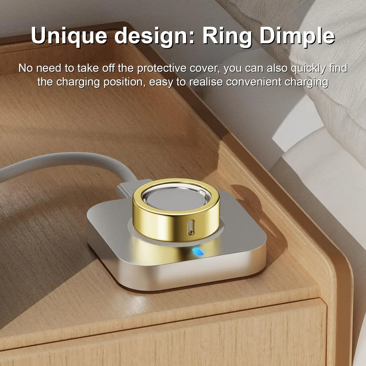 Hexasider Ring Cover Compatible with Oura Ring 4/3 Size 10 | Ultra-Thin TPU Case for Sleep & Fitness - view 6