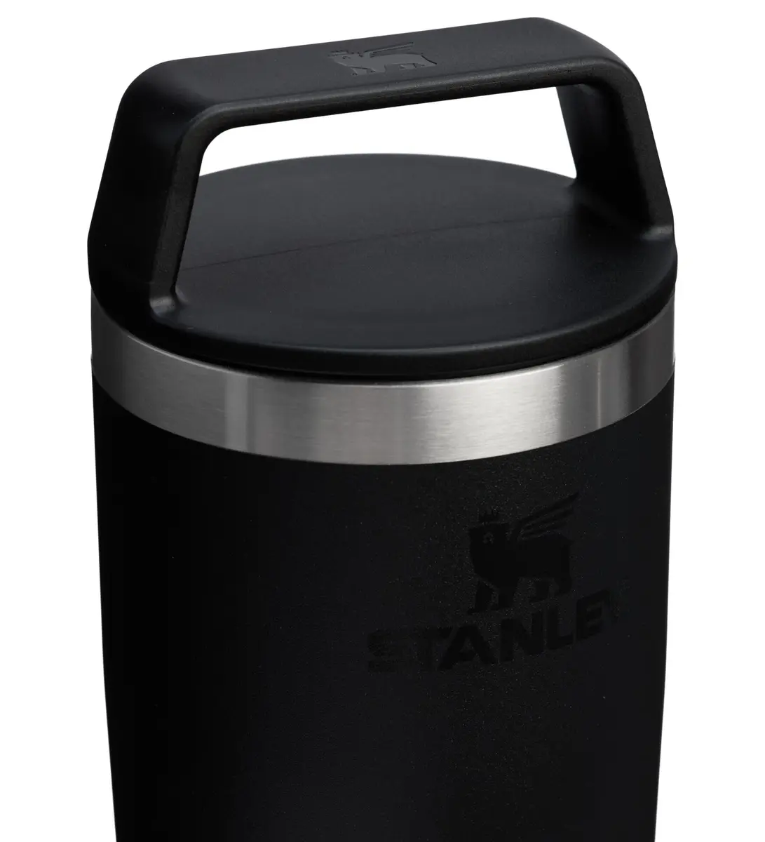 STANLEY Cafe-To-Go Travel Mug, 16 oz, Black 2.0 | Leakproof Double-Wall Insulated Coffee Mug - view 2