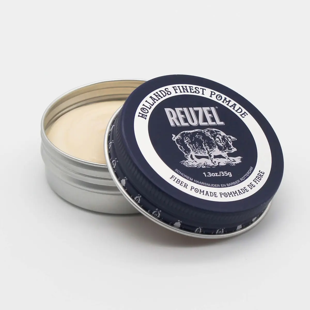 REUZEL Fiber Pomade Strong Hold Low Shine Travel Size 1.3 oz | Flexible, Textured Finish for All Hair Types - view 2