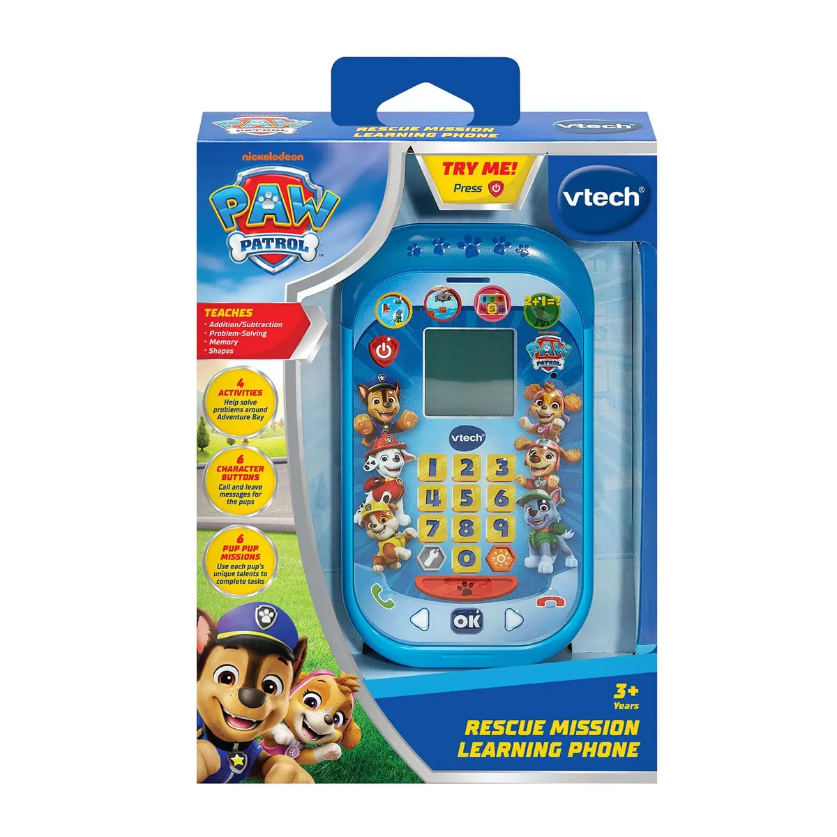 VTech PAW Patrol Rescue Mission Learning Phone | Interactive Toy for Kids 3+ - view 7