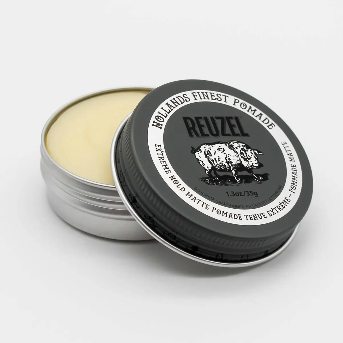 REUZEL Extreme Hold Matte Pomade 1.3 Oz | Strong All-Day Matte Finish, Water Soluble, Easy Washout - view 2