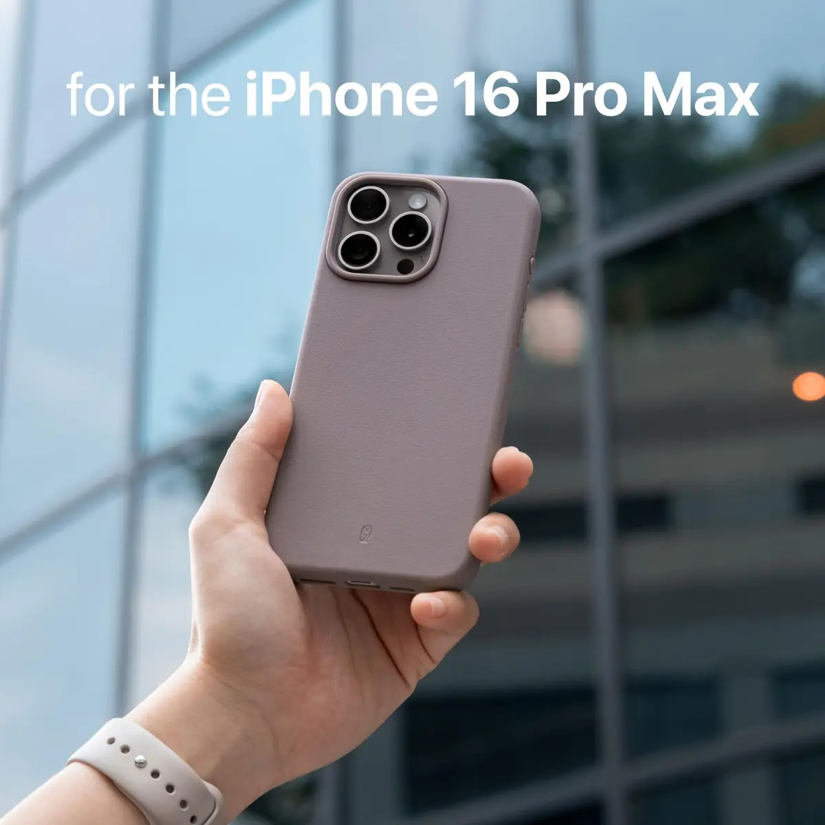 TineeOwl iPhone 16 Pro Max Magnetic Case, Slim TPU, Camera Control Button, Compatible with MagSafe, Dusty Lilac - view 8