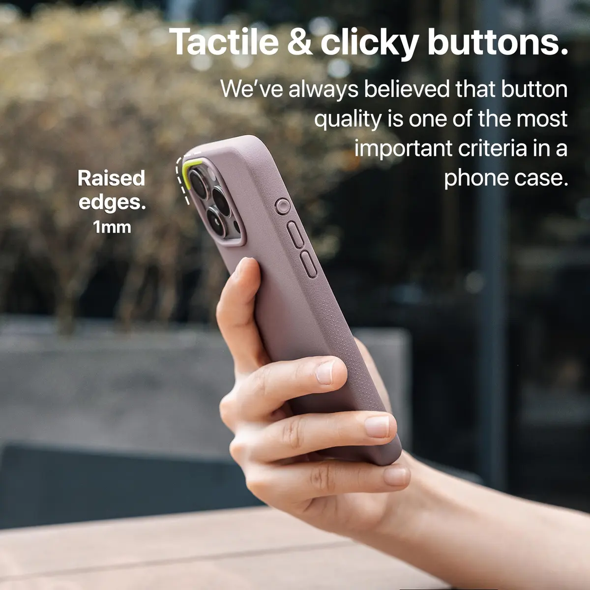 TineeOwl iPhone 16 Pro Max Magnetic Case, Slim TPU, Camera Control Button, Compatible with MagSafe, Dusty Lilac - view 4