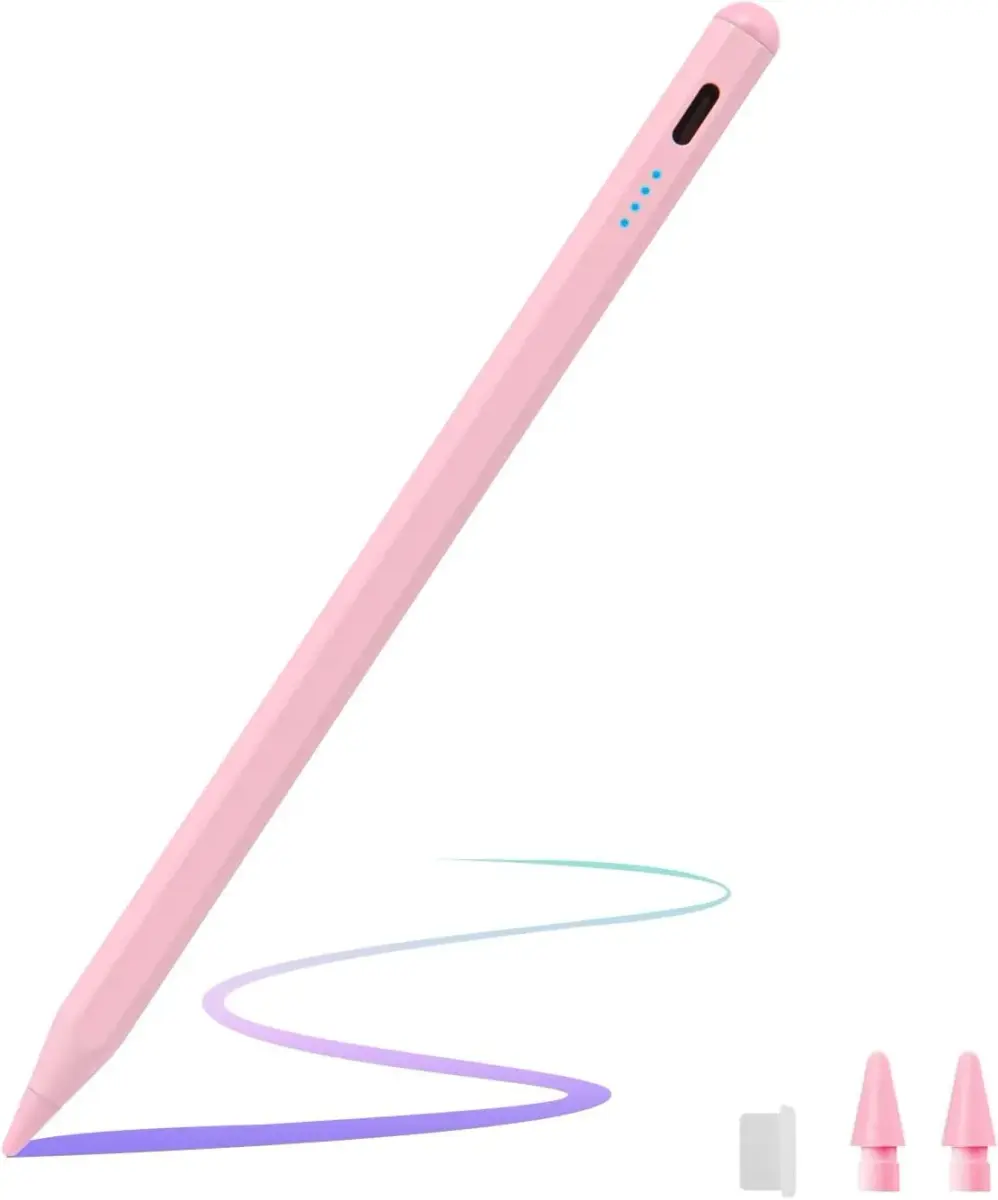 Rgar Stylus Pen for Samsung Galaxy Tab A11+/A11/A9+/A9/A8/A7 Tablets, iOS/Android/Windows Compatible, Pink | Pixel Precision Input Pen - main product image