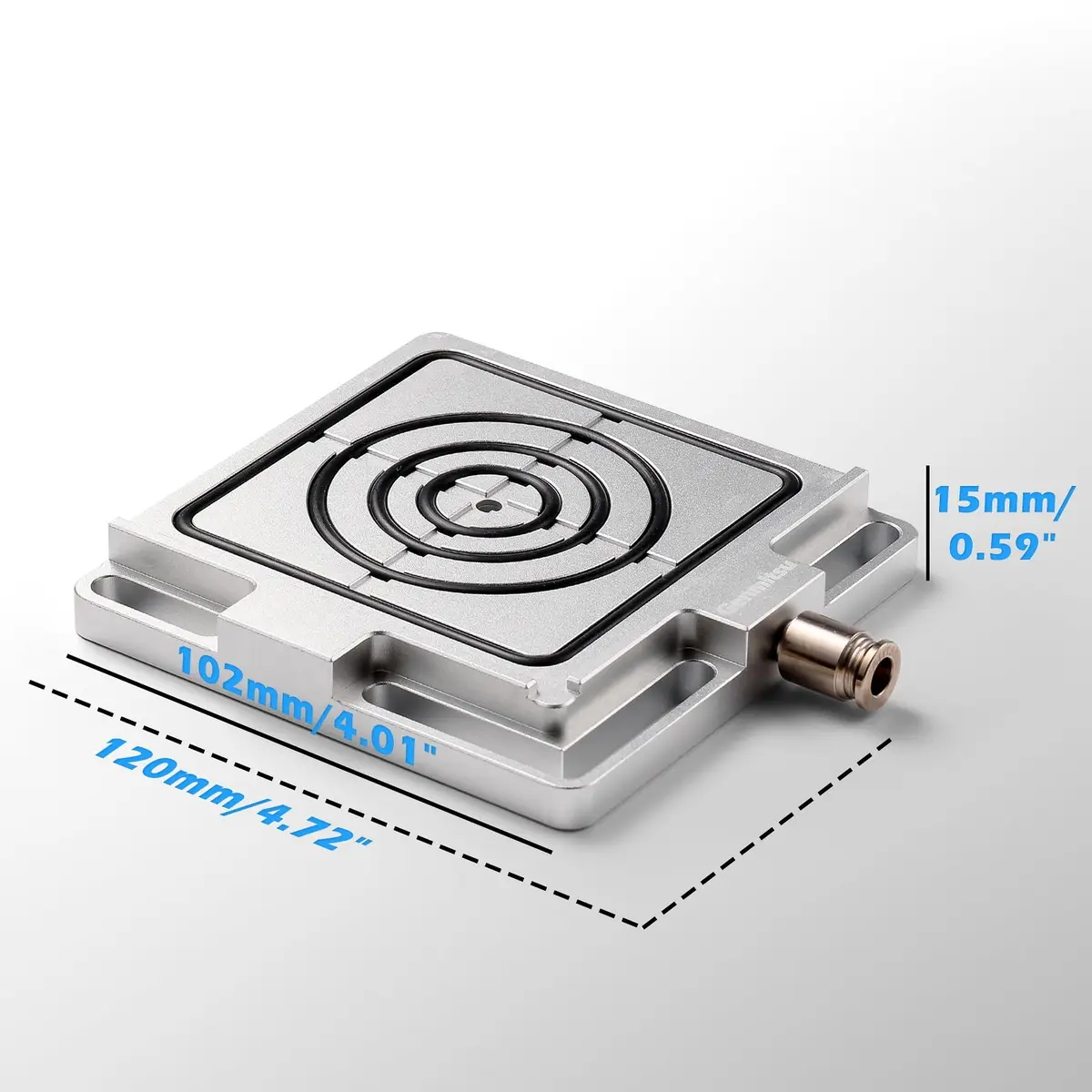 SainSmart Genmitsu Vacuum Clamp Pod 120 x 102 x 15mm | CNC Hold Down Kit for Woodworking, Metal, Acrylic - view 2