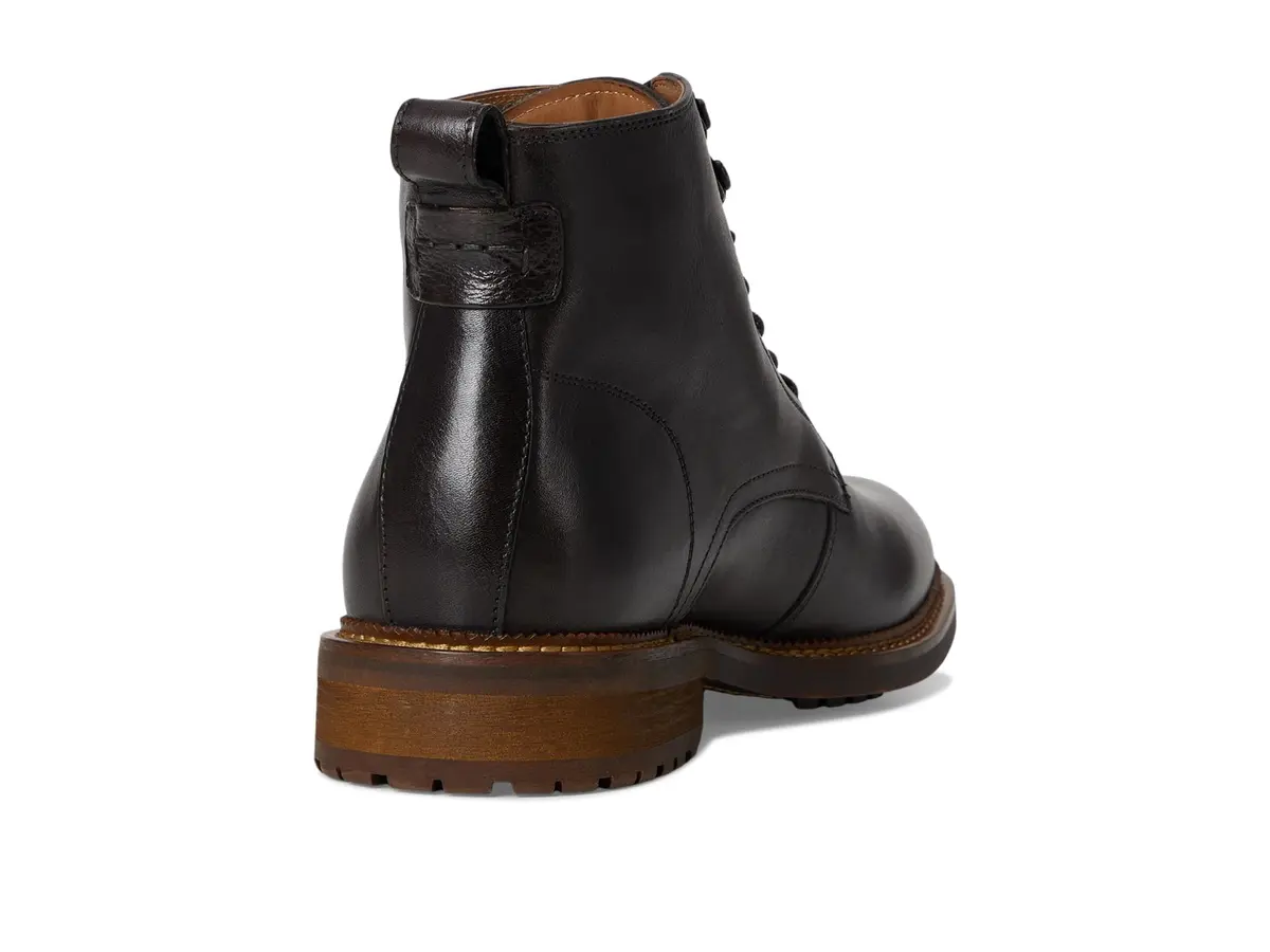 Steve Madden Noby Leather Boot Ankle Cap Toe Grey Leather 7.5 | Casual Style - view 5