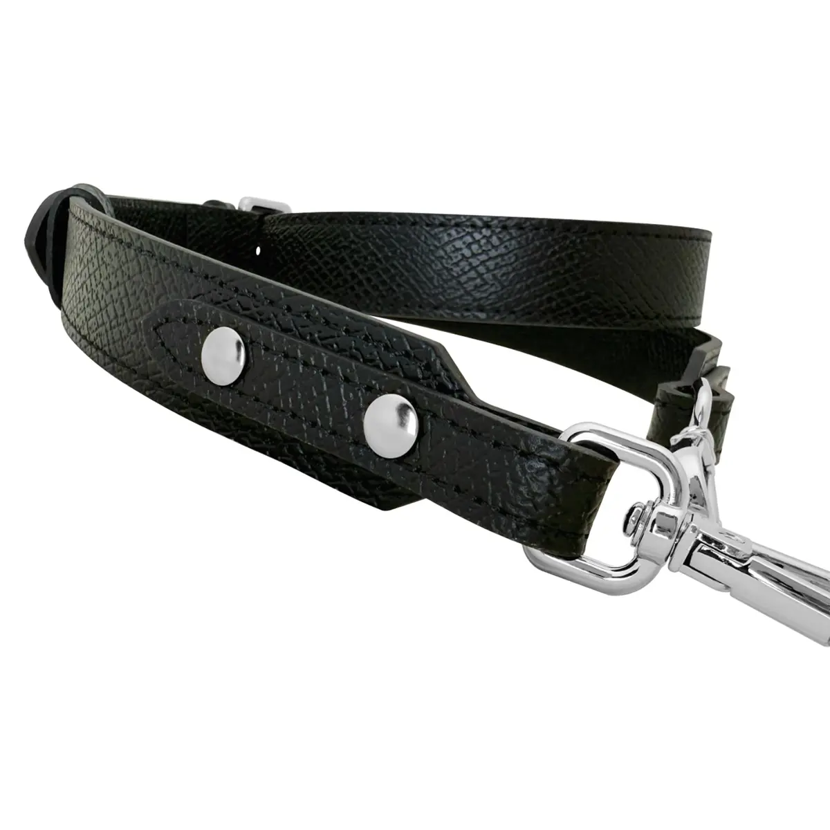 KIYOMIL Black Leather Strap Replacement for Small Pouch | Adjustable Crossbody Shoulder Strap 2.5cm (1.0in) - view 8