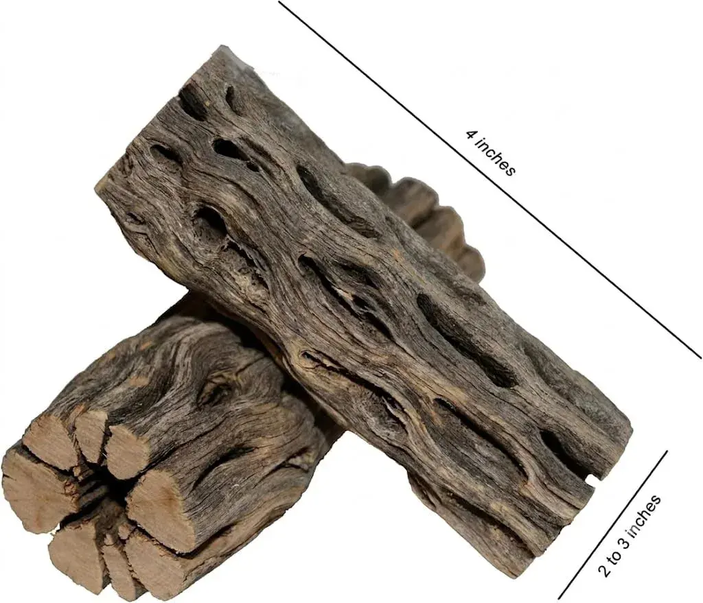 SoShrimp Natural Cholla Wood for Aquarium Decoration 20.32 cm (8 Inch) 2-Pack | Natural Aesthetic Appeal - view 2