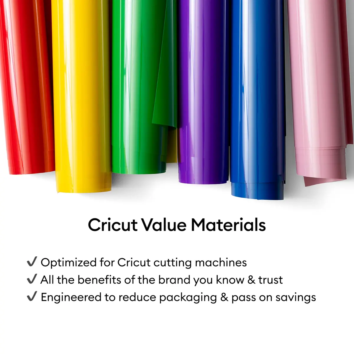 Cricut Value Iron-On Rainbow Sampler 12in x 12in (30.5cm x 30.5cm) | 10 Sheets for T-Shirts & Crafts - view 8