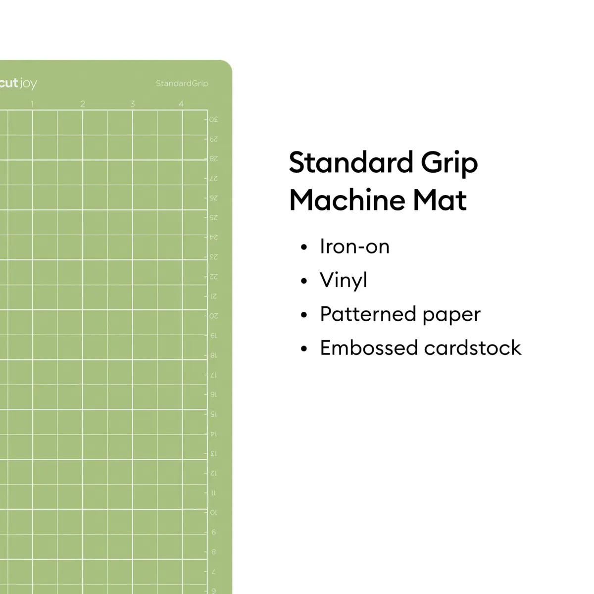 Cricut StandardGrip Cutting Mat Pack 4.5in x 12in (5 Count) | For Cricut Joy & Later Machines - view 7
