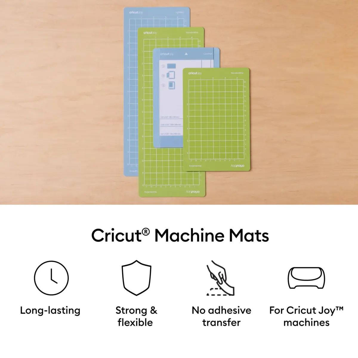 Cricut Joy StandardGrip Cutting Mat 5 Pack (4.5" x 12") - Essential for Intricate Cuts - view 3