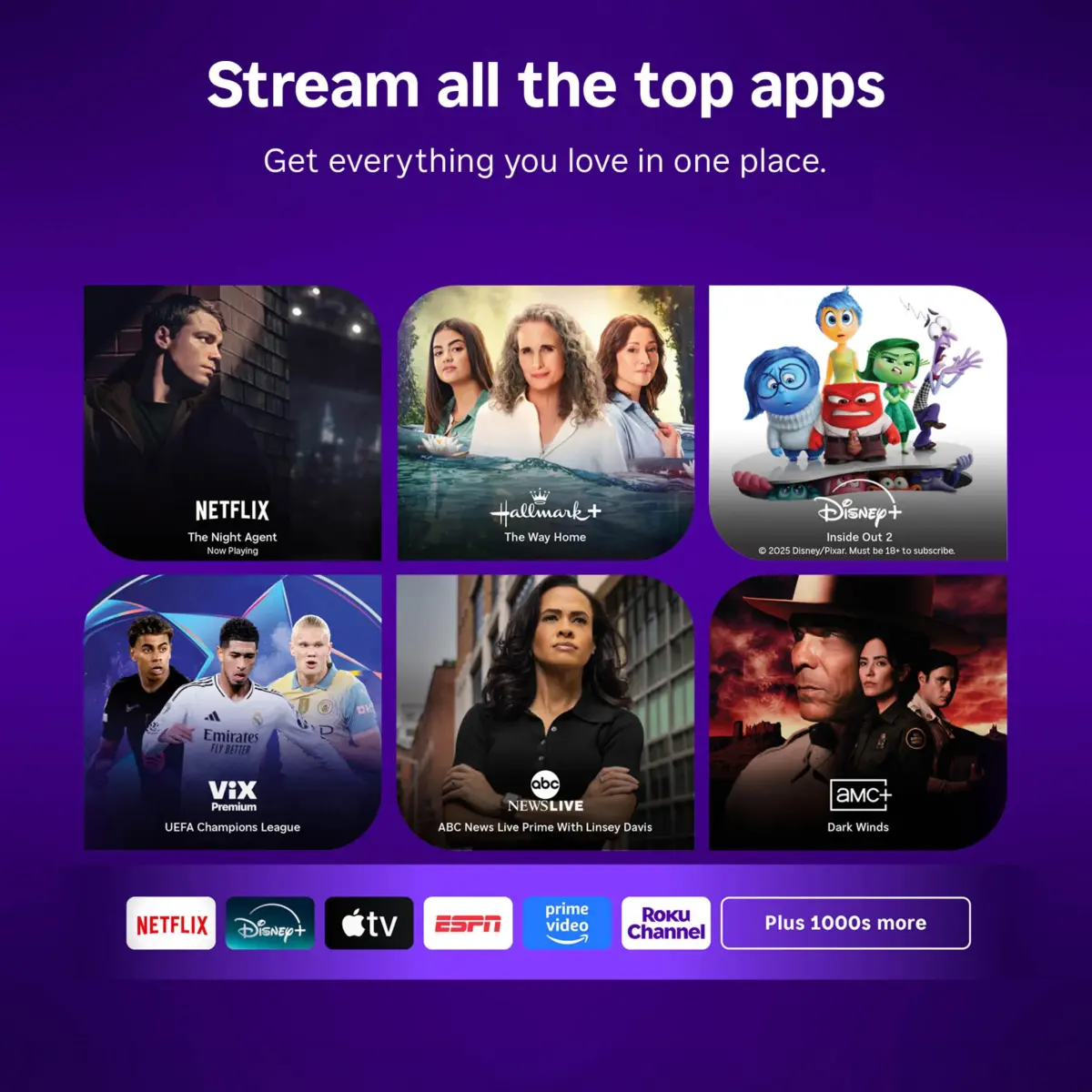 Roku Streaming Stick HD Voice Remote | Stream 500+ Free Channels - view 3