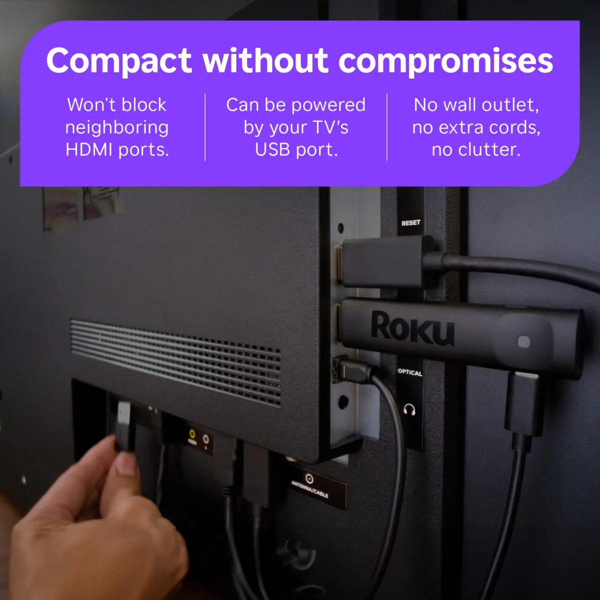 Roku Streaming Stick Plus with Voice Remote - 4K & HDR10+ | Easy Setup & Free Channels - view 5