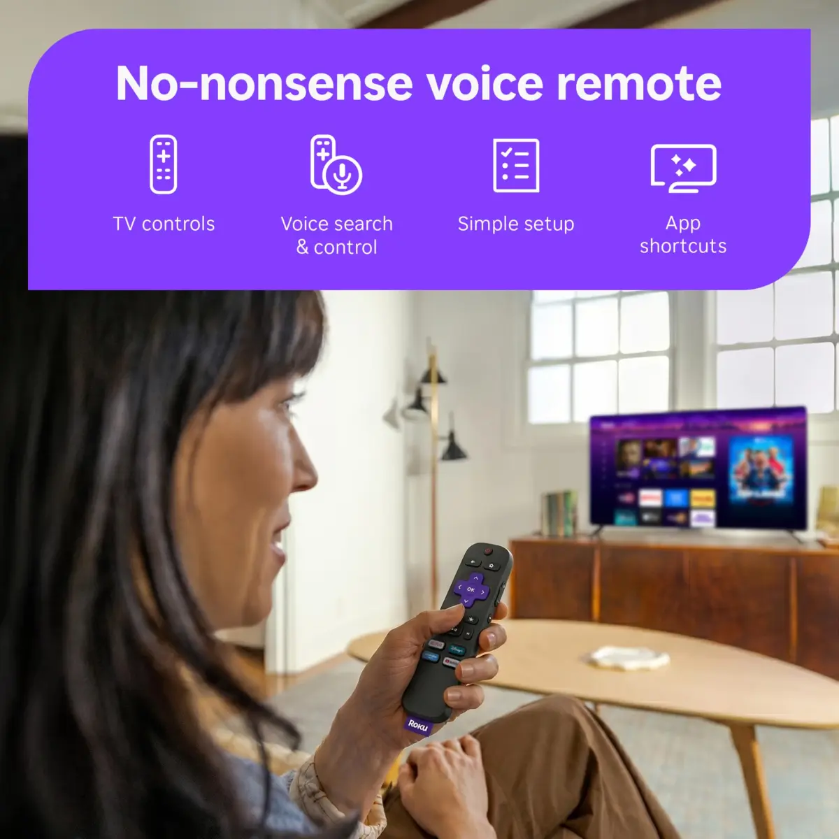 Roku Streaming Stick Plus with Voice Remote - 4K & HDR10+ | Easy Setup & Free Channels - view 6