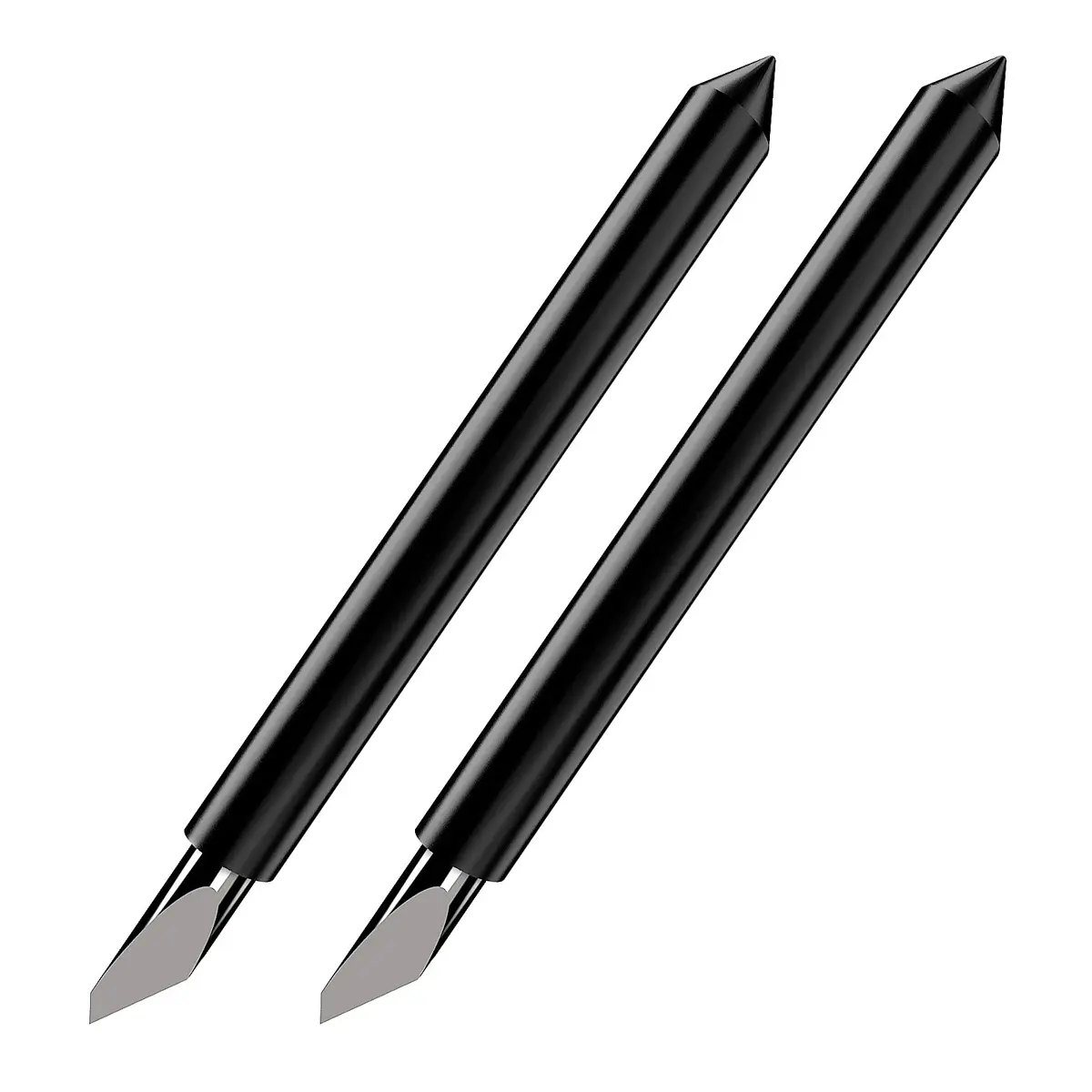 Hadwoer Deep Point Blades 2-Pack (23.5mm x 2mm) | Compatible with Cricut Explore & Maker Machines - view 2