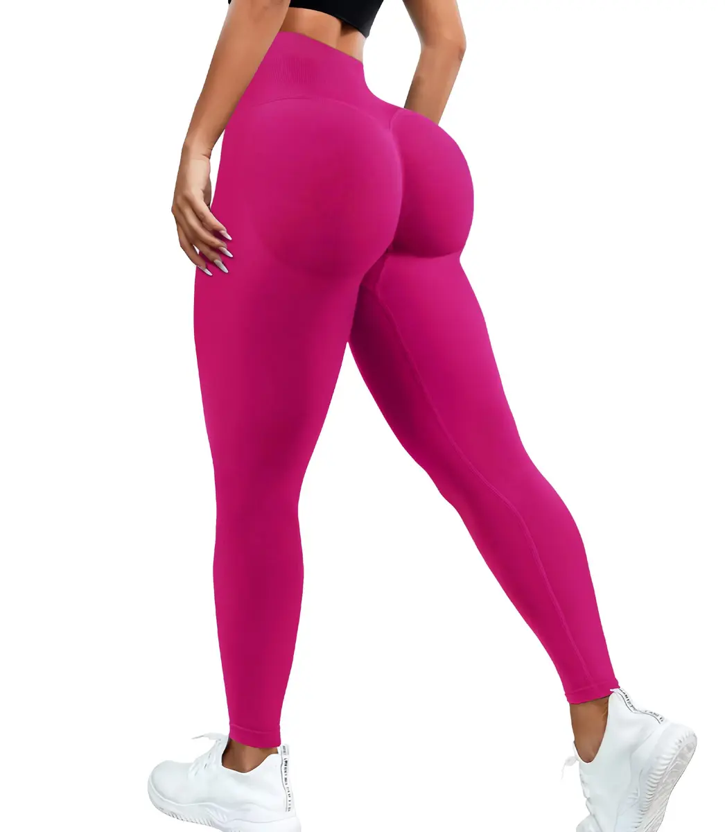 JGS1996 Scrunch Butt Leggings for Women High Waist Yoga Pants | Seamless, Tummy Control, Squat Proof - main product image