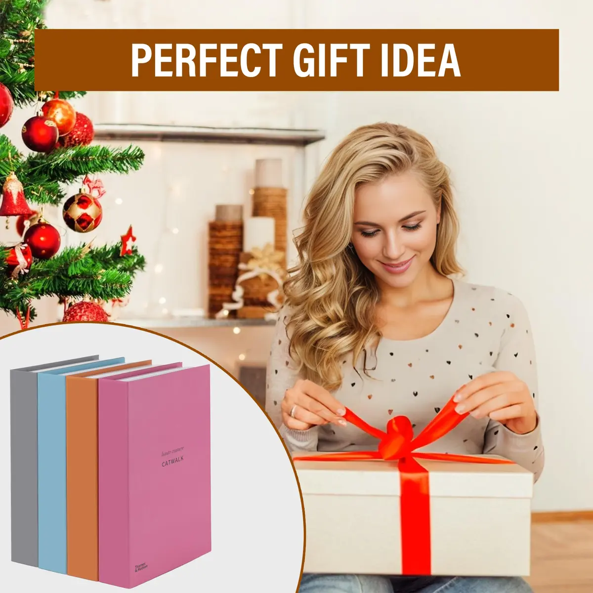 PROBENEX 4 Pcs Decorative Books | Faux Modern Coffee Table & Shelf Decor - view 5