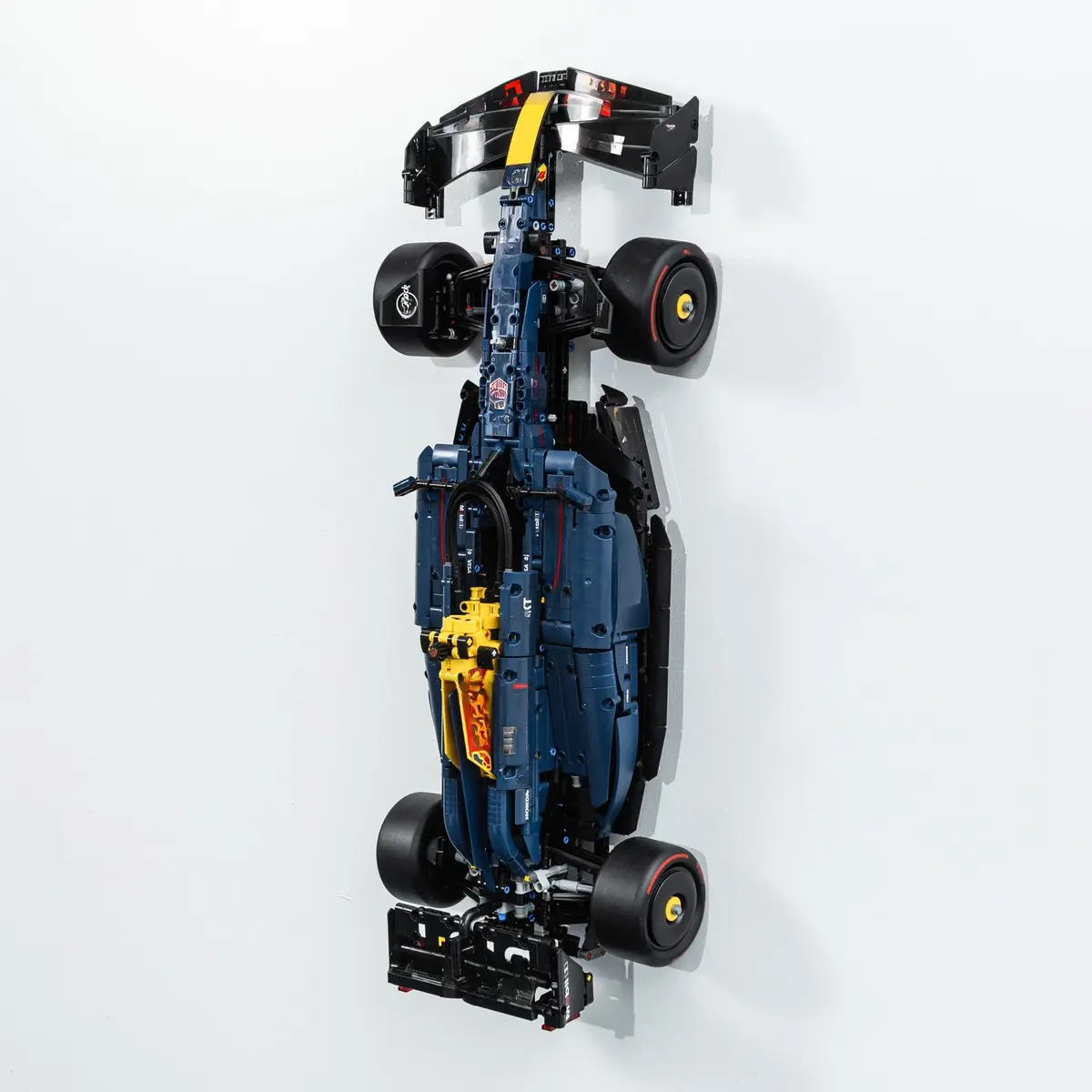 Brickify Wall Mount Bracket for Lego Technic Red Bull RB20 42206 | Secure Display Solution (13cm L x 10cm W x 2.3cm H) - view 4