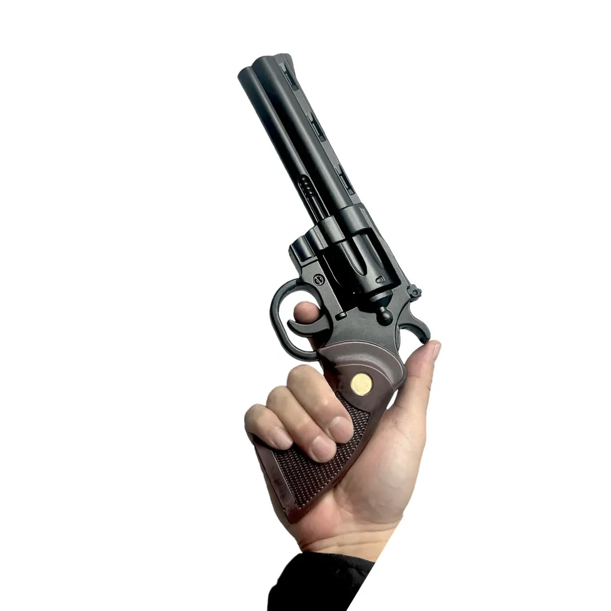 LALAPORT Colt Python Foam Replica Revolver 11.5” Black | Iconic Movie & Game Prop - view 5