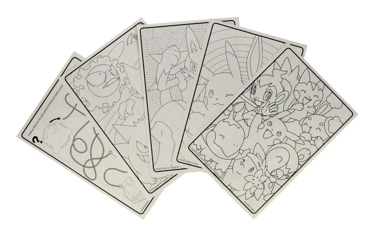 Crayola Giant Pokemon Coloring Book (288 Pages) | 2 Sticker Sheets, Travel Activity, Gift for Kids & Adults - view 5