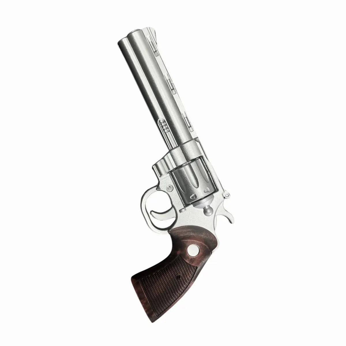 LALAPORT Colt Python Foam Replica Revolver 11.5” Silver | Iconic Movie & Game Prop - view 3