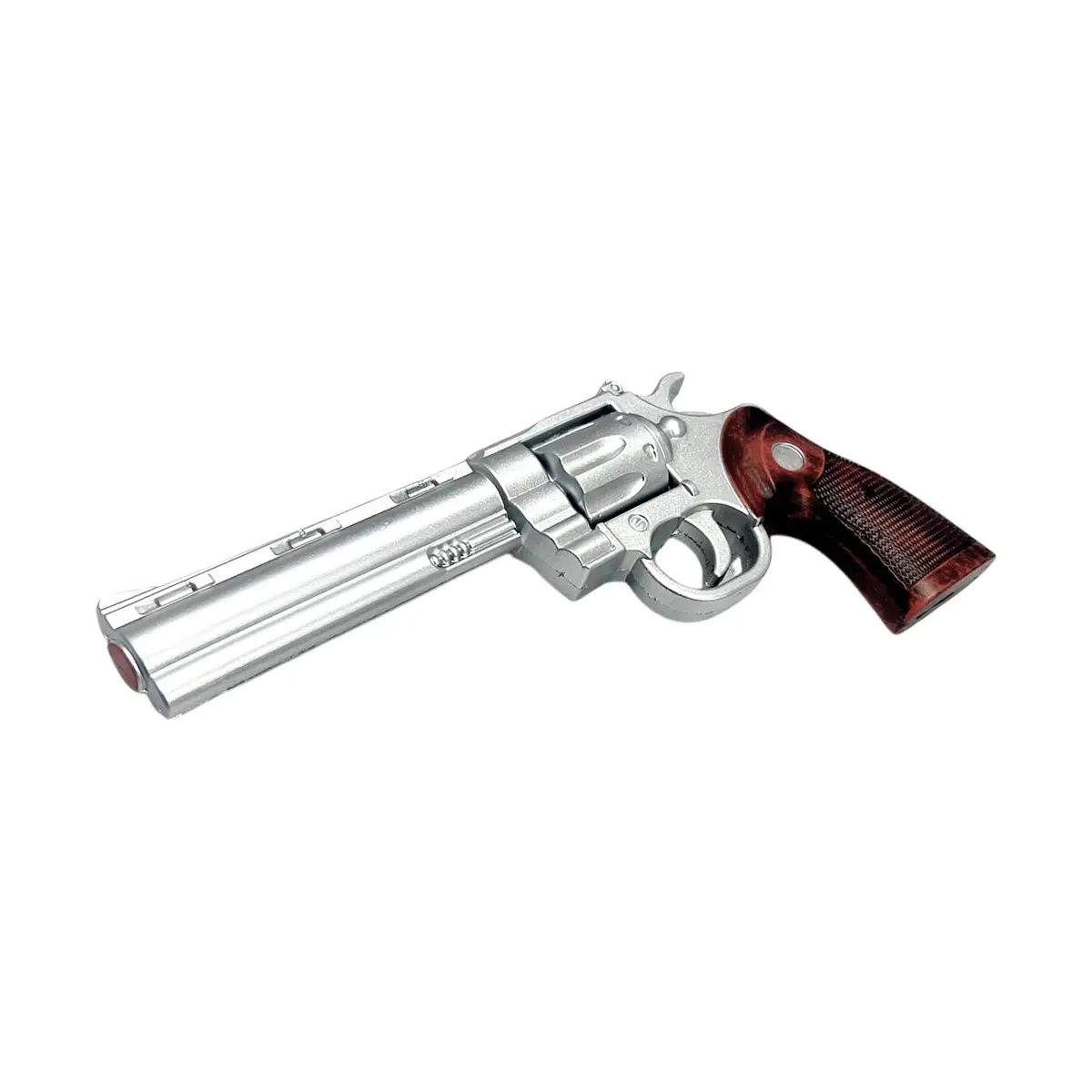 LALAPORT Colt Python Foam Replica Revolver 11.5” Silver | Iconic Movie & Game Prop - view 4