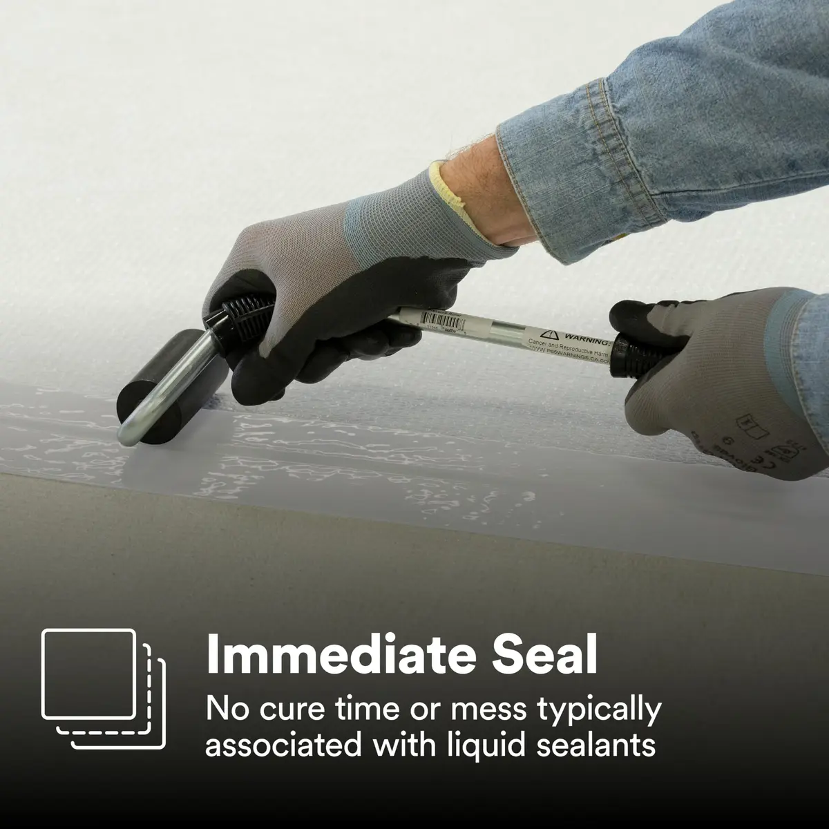 3M White Extreme Sealing Tape 4412W+ | Waterproof, Conformable, Quick Adhesion - view 6