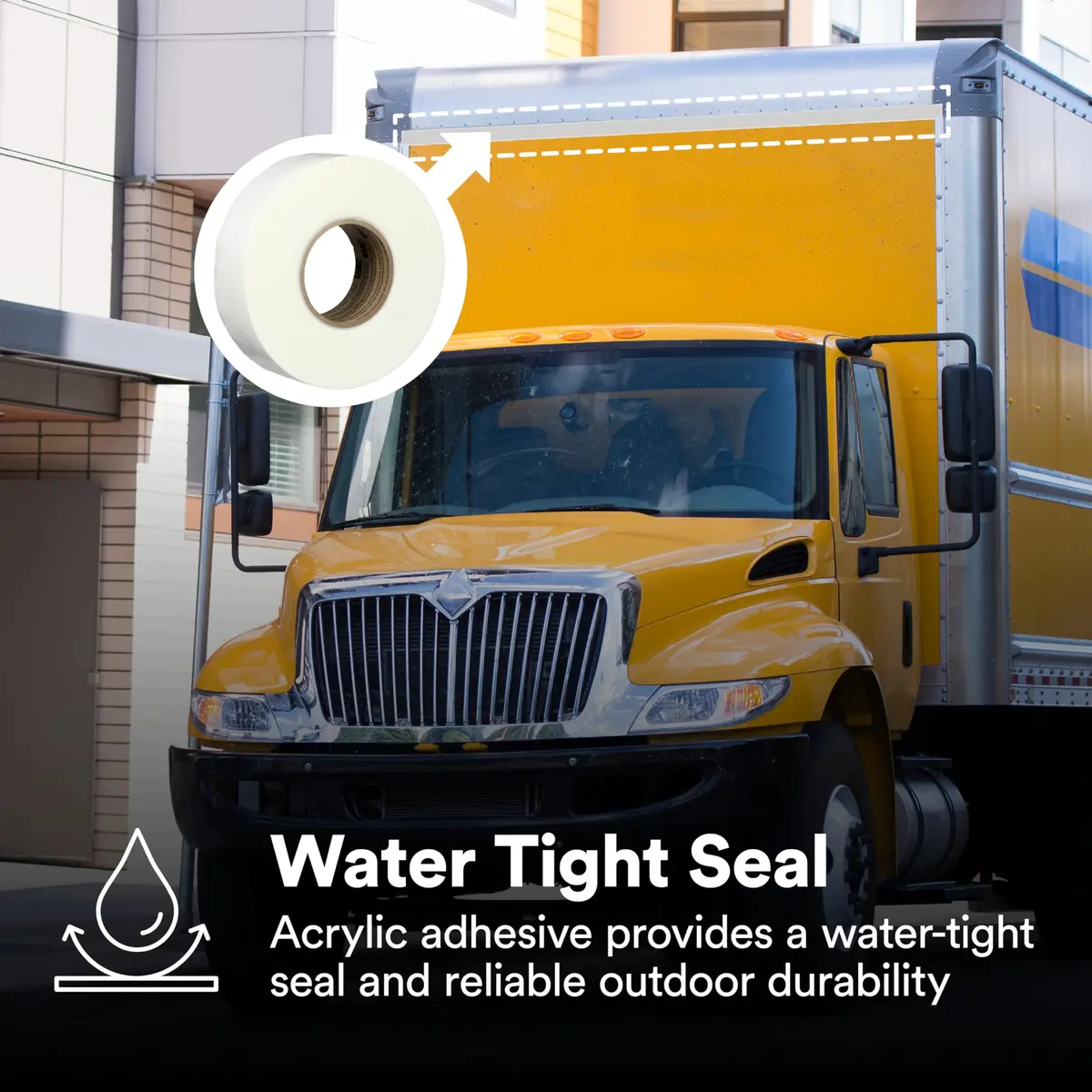 3M White Extreme Sealing Tape 4412W+ | Waterproof, Conformable, Quick Adhesion - view 4