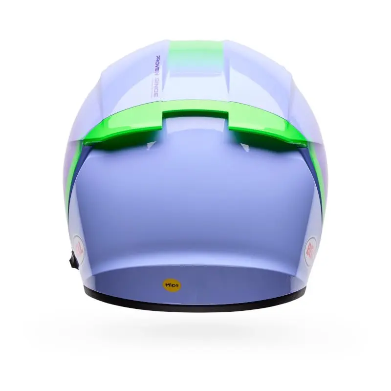 BELL Lithium Helmet Large Purple Bash | DOT & ECE Certified with Removable Liner - view 7